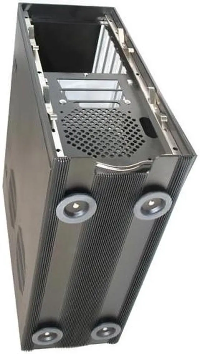 Alt view image 3 of 15 - NZXT ADAMAS BLK Black Aluminum ATX Mid Tower Computer Case