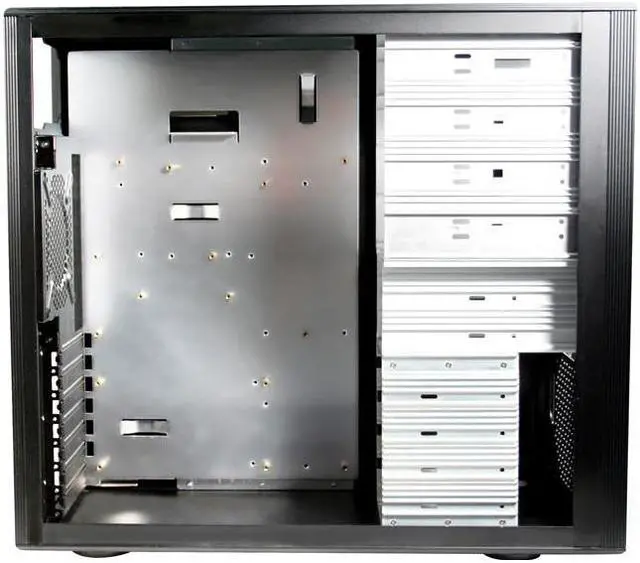 Alt view image 14 of 15 - NZXT ADAMAS BLK Black Aluminum ATX Mid Tower Computer Case