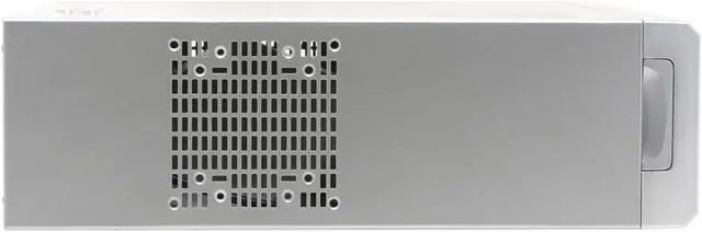 Alt view image 8 of 17 - NZXT Silver SECC Steel/ Aluminum DUET SLV ATX Media Center / HTPC Case