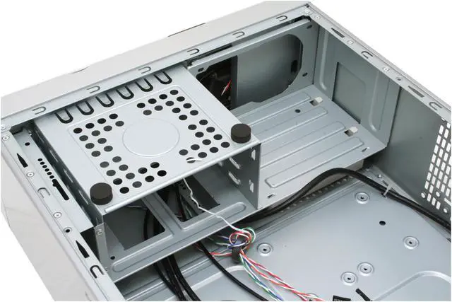 Alt view image 12 of 17 - NZXT Silver SECC Steel/ Aluminum DUET SLV ATX Media Center / HTPC Case