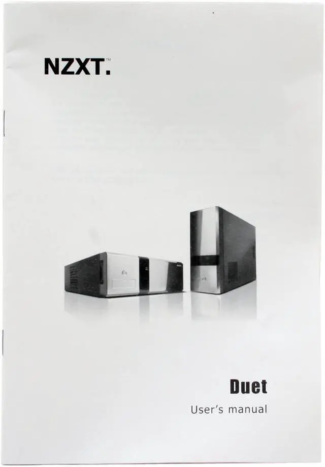 Alt view image 16 of 17 - NZXT Silver SECC Steel/ Aluminum DUET SLV ATX Media Center / HTPC Case