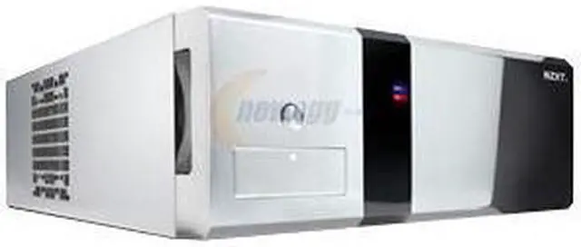 Main image of NZXT Silver SECC Steel/ Aluminum DUET SLV ATX Media Center / HTPC Case