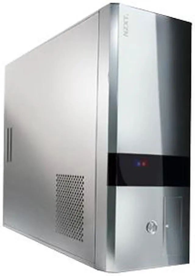 Alt view image 2 of 17 - NZXT Silver SECC Steel/ Aluminum DUET SLV ATX Media Center / HTPC Case