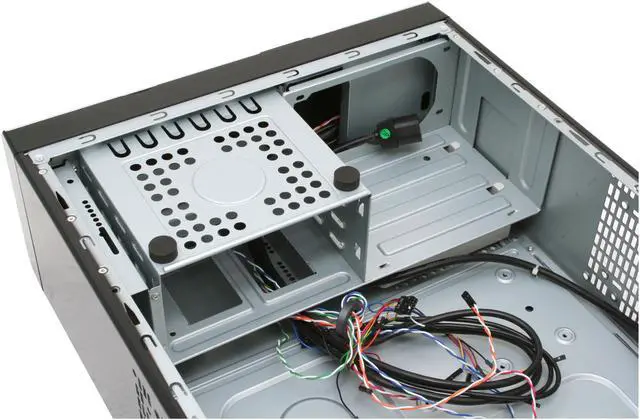 Alt view image 14 of 18 - NZXT DUET BLK Black SECC Steel/ Aluminum HTPC Mid Tower/ Desktop Computer Case