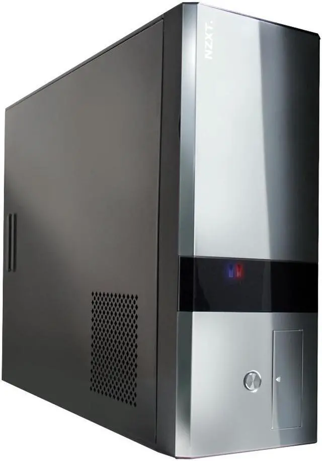 Alt view image 10 of 18 - NZXT DUET BLK Black SECC Steel/ Aluminum HTPC Mid Tower/ Desktop Computer Case