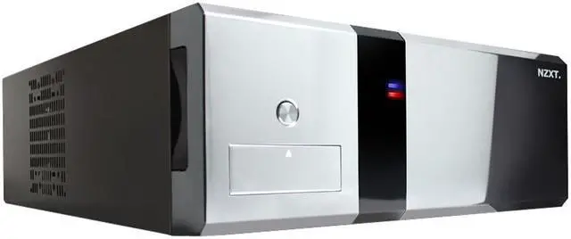 Alt view image 2 of 18 - NZXT DUET BLK Black SECC Steel/ Aluminum HTPC Mid Tower/ Desktop Computer Case