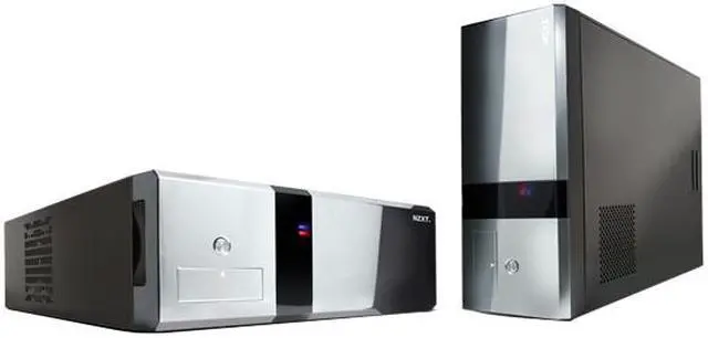 Main image of NZXT DUET BLK Black SECC Steel/ Aluminum HTPC Mid Tower/ Desktop Computer Case