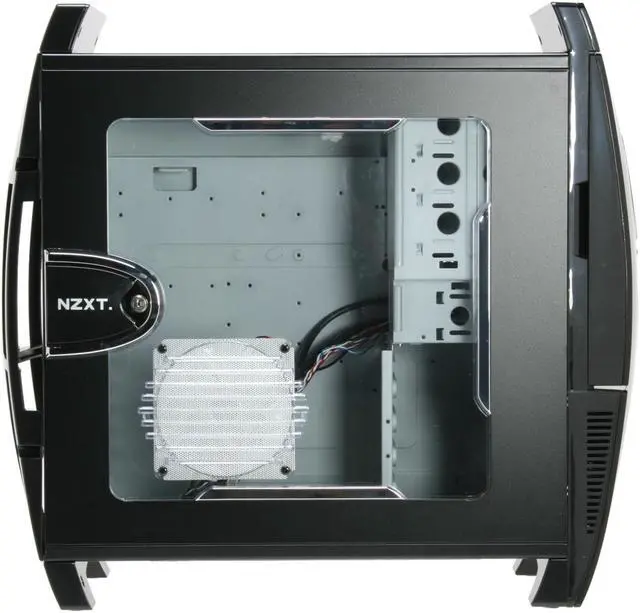 Alt view image 5 of 11 - NZXT LEXA BlackLine Black Steel / Plastic ATX Mid Tower Computer Case