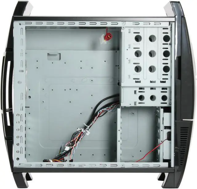 Alt view image 8 of 11 - NZXT LEXA BlackLine Black Steel / Plastic ATX Mid Tower Computer Case