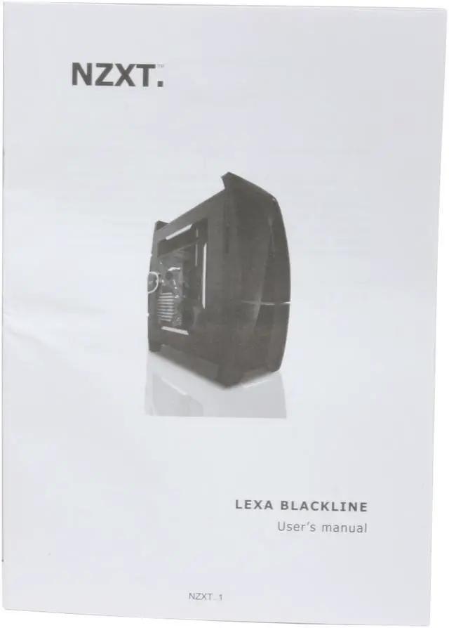 Alt view image 11 of 11 - NZXT LEXA BlackLine Black Steel / Plastic ATX Mid Tower Computer Case