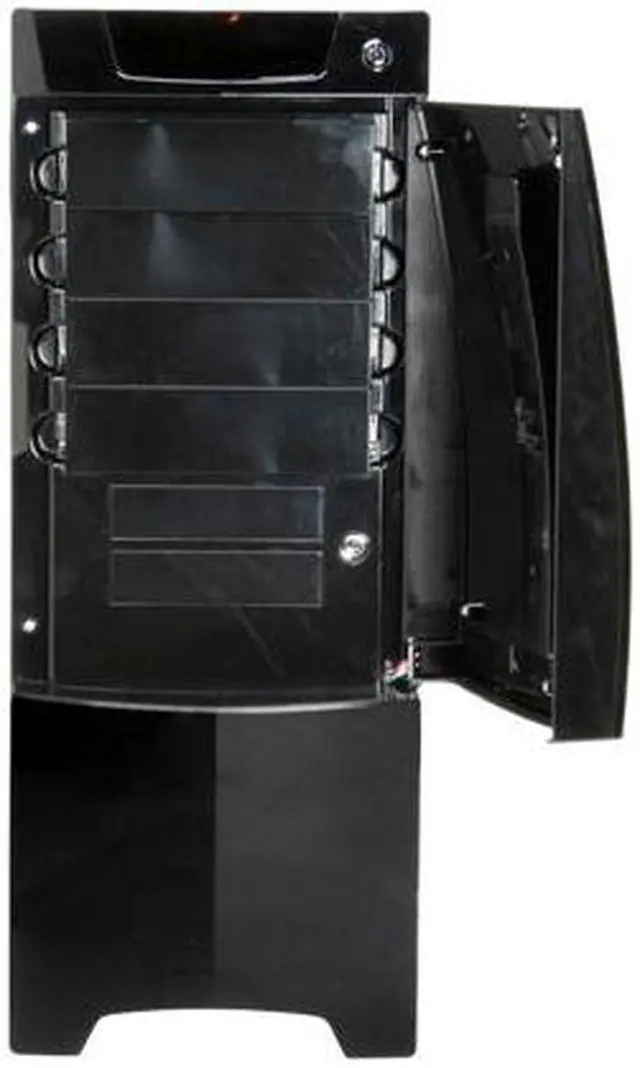 Alt view image 4 of 11 - NZXT LEXA BlackLine Black Steel / Plastic ATX Mid Tower Computer Case