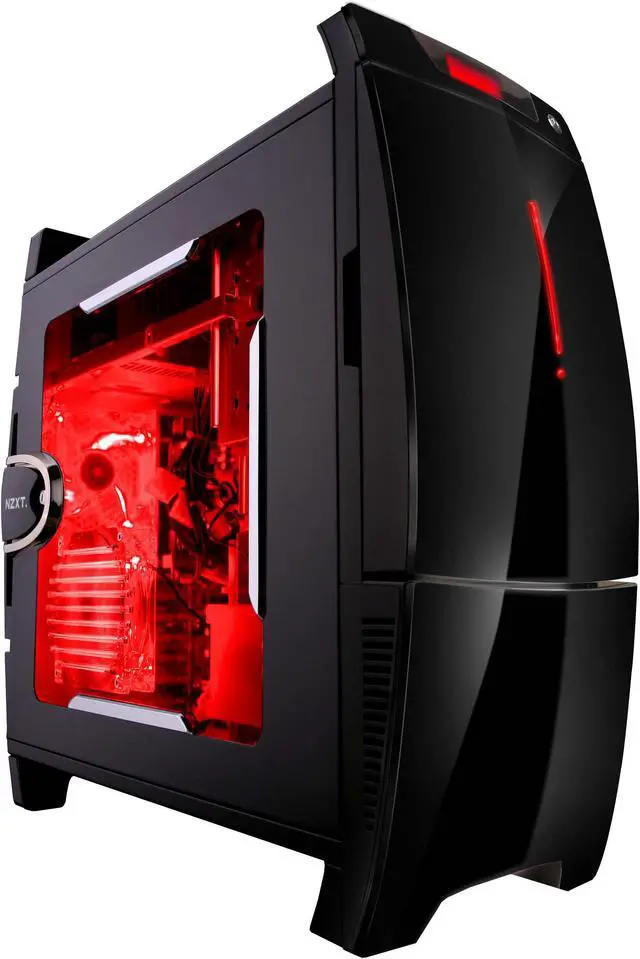 Main image of NZXT LEXA BlackLine Black Steel / Plastic ATX Mid Tower Computer Case