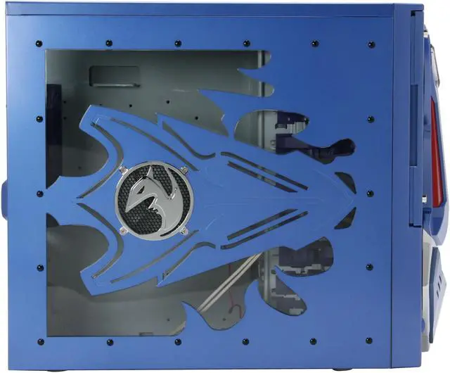 Alt view image 8 of 13 - NZXT GUARDIAN BLU Blue SECC STEEL ATX Mid Tower Computer Case