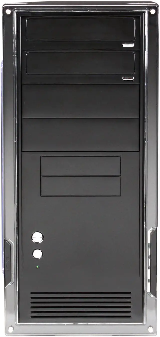 Alt view image 2 of 9 - NZXT Alpha Black Steel ATX Mid Tower Computer Case with Open Window