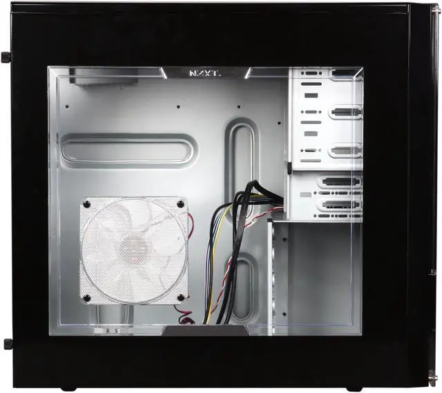 Alt view image 4 of 9 - NZXT Alpha Black Steel ATX Mid Tower Computer Case with Open Window