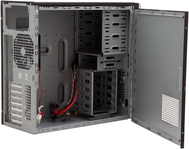 NZXT Alpha Black Steel ATX Mid Tower Computer Case W/O Window - Newegg.com