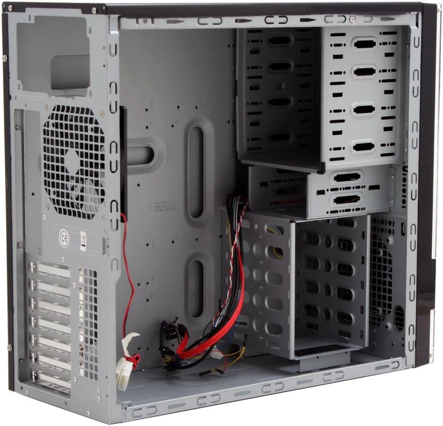 NZXT Alpha Black Steel ATX Mid Tower Computer Case W/O Window - Newegg.com