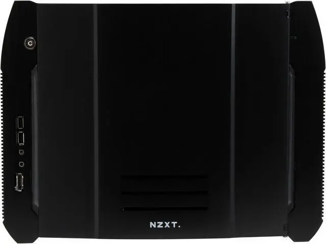 Alt view image 6 of 19 - NZXT ROGUE Crafted Series BLACK ROGUE w. BLUE LED Black Aluminum Micro ATX Desktop Computer Case