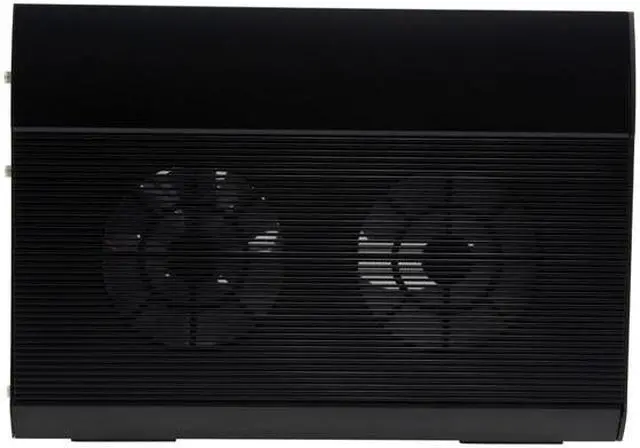 Alt view image 8 of 19 - NZXT ROGUE Crafted Series BLACK ROGUE w. BLUE LED Black Aluminum Micro ATX Desktop Computer Case