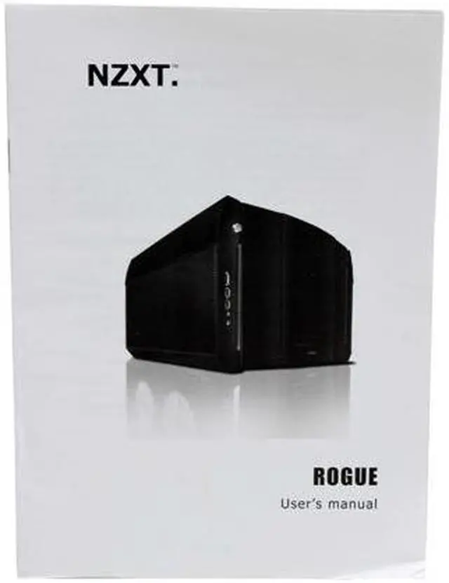 Alt view image 18 of 19 - NZXT ROGUE Crafted Series BLACK ROGUE w. BLUE LED Black Aluminum Micro ATX Desktop Computer Case
