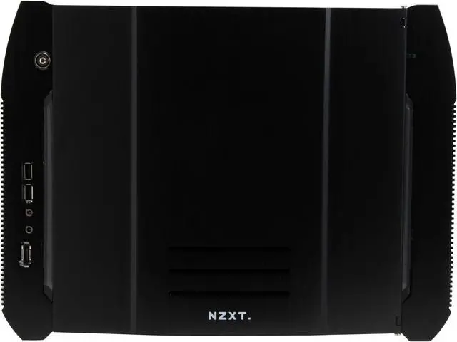 Alt view image 6 of 19 - NZXT ROGUE Crafted Series BLACK ROGUE w. RED LED Black Aluminum Micro ATX Desktop Computer Case