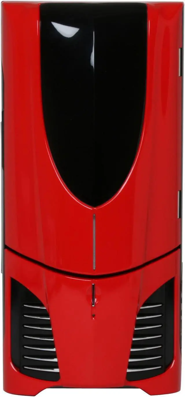 Alt view image 3 of 13 - NZXT Apollo Red SECC Steel Chassis ATX Mid Tower Computer Case