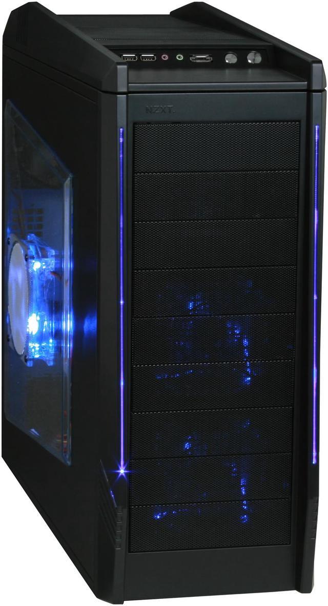 Alt view image 2 of 12 - NZXT TEMPEST Crafted Series CS-NT-TEM-B Black Steel / Plastic ATX Mid Tower Computer Case