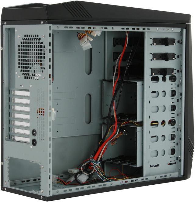 Alt view image 7 of 12 - NZXT TEMPEST Crafted Series CS-NT-TEM-B Black Steel / Plastic ATX Mid Tower Computer Case