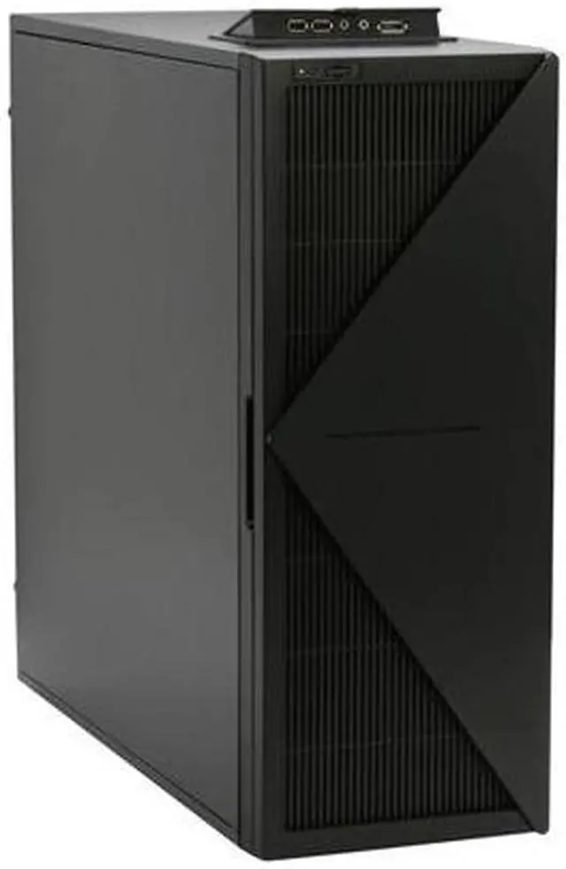 Alt view image 2 of 14 - NZXT WHISPER WHI - 001BK Black Aluminum / Steel ATX Full Tower Computer Case
