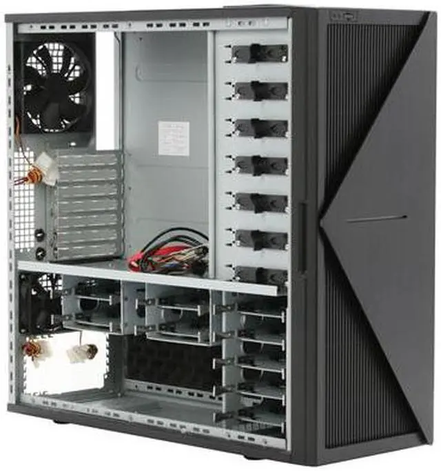 Alt view image 10 of 14 - NZXT WHISPER WHI - 001BK Black Aluminum / Steel ATX Full Tower Computer Case