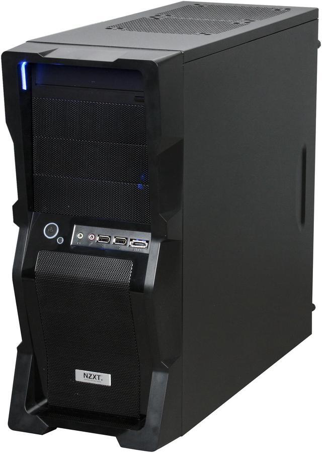 Alt view image 3 of 9 - NZXT M59 - 001BK Black Steel ATX Mid Tower Computer Case