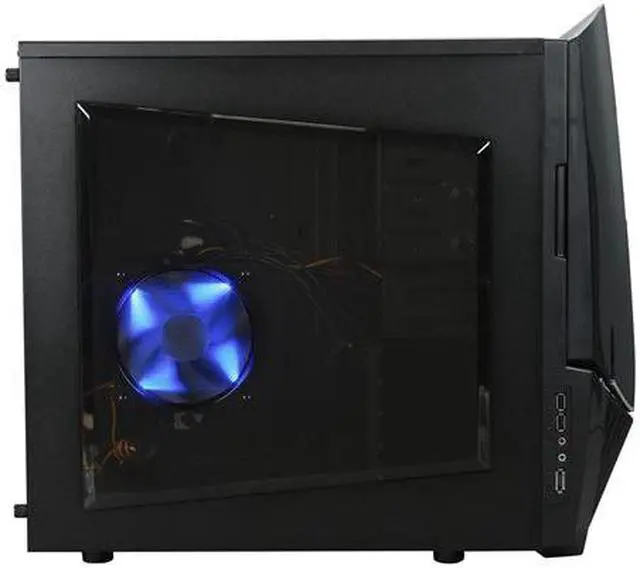 Alt view image 4 of 9 - NZXT LEXA S LEXS - 001BK Black Steel ATX Mid Tower Computer Case
