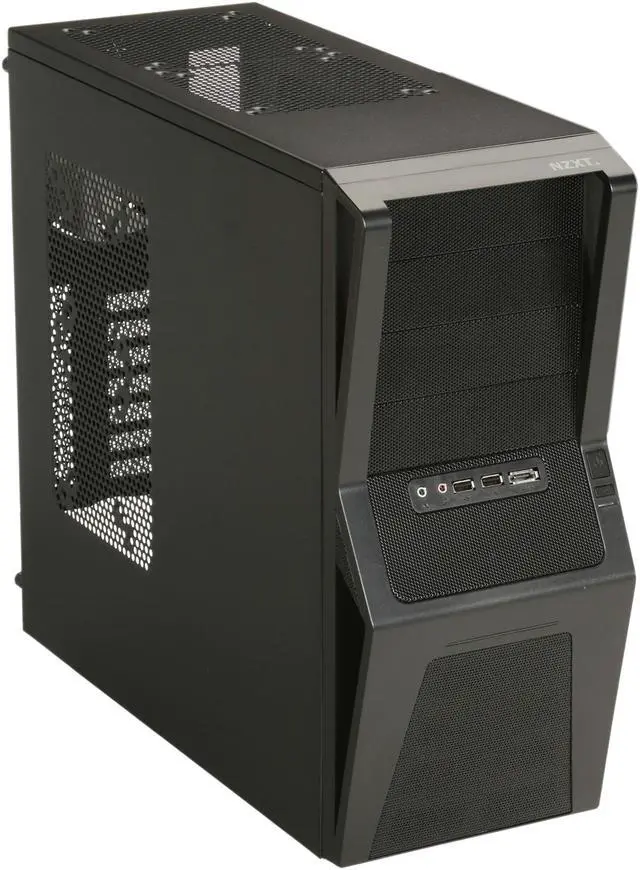 Main image of NZXT GAMMA Classic Series GAMA-001BK Black Steel ATX Mid Tower Computer Case