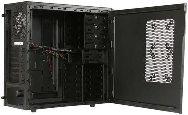 Alt view image 4 of 9 - NZXT GAMMA Classic Series GAMA-001BK Black Steel ATX Mid Tower Computer Case