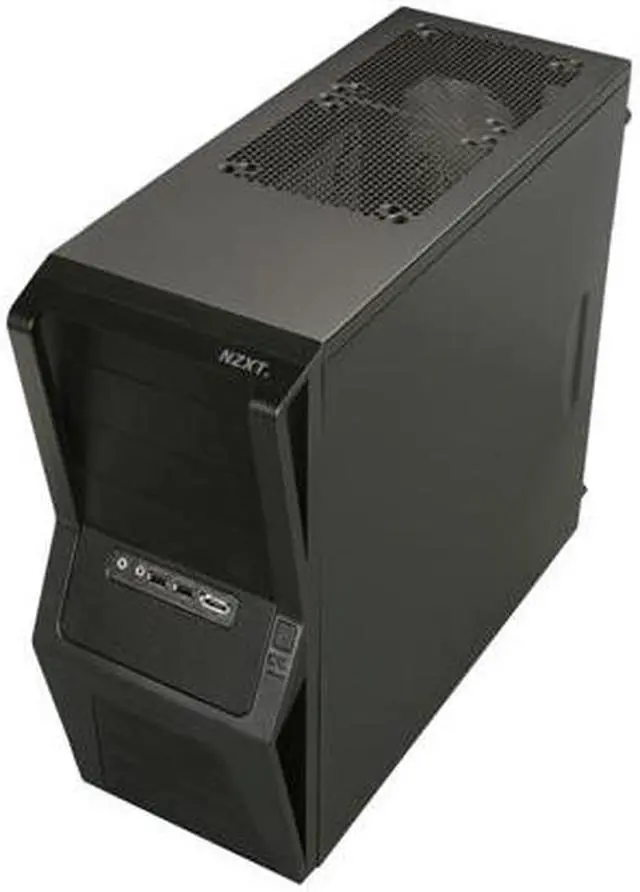 Alt view image 8 of 9 - NZXT GAMMA Classic Series GAMA-001BK Black Steel ATX Mid Tower Computer Case