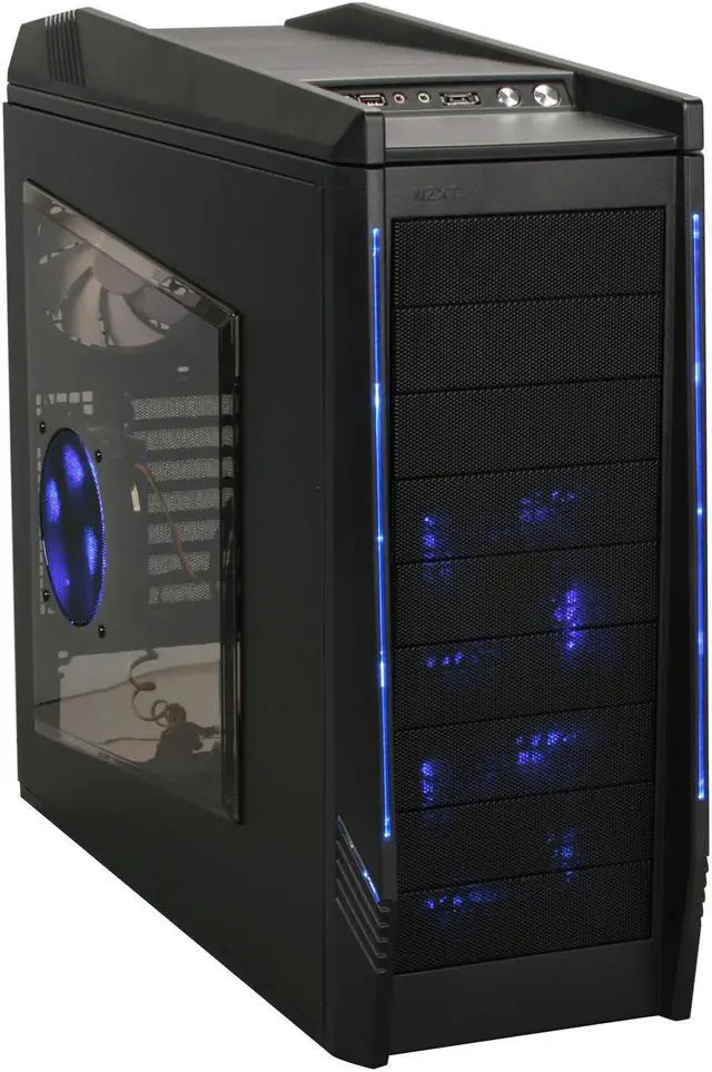 Main image of NZXT TEMPEST EVO Crafted Series TEVO-001BK Black Steel / Plastic ATX Mid Tower Computer Case