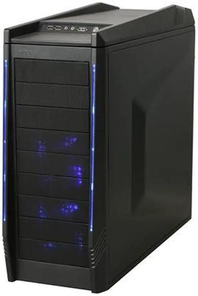 Alt view image 3 of 10 - NZXT TEMPEST EVO Crafted Series TEVO-001BK Black Steel / Plastic ATX Mid Tower Computer Case