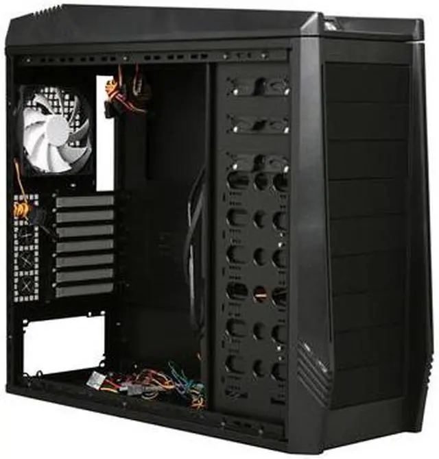 Alt view image 7 of 10 - NZXT TEMPEST EVO Crafted Series TEVO-001BK Black Steel / Plastic ATX Mid Tower Computer Case