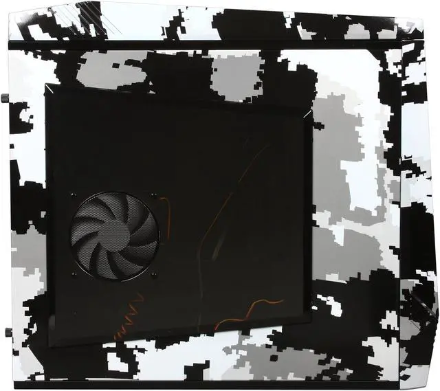 Alt view image 4 of 10 - NZXT Digital Artic-Camo (Water Transfer Printing) TEMPEST EVO Mid Tower w. 2 x 120mm Front LED Fans, 2 x 140mm Top Fans, 1 x 120mm Side LED Fan & 1 x 120mm Rear Fan