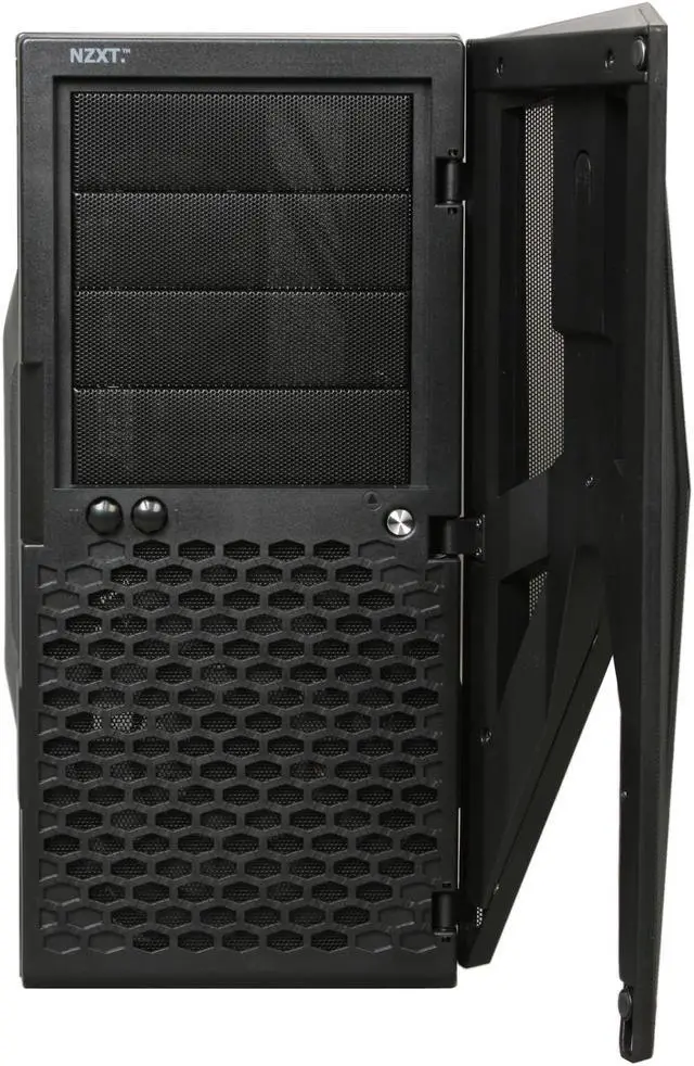 Alt view image 2 of 10 - NZXT Hades Crafted Series HADE-001BK Black Steel / Plastic ATX Mid Tower Computer Case