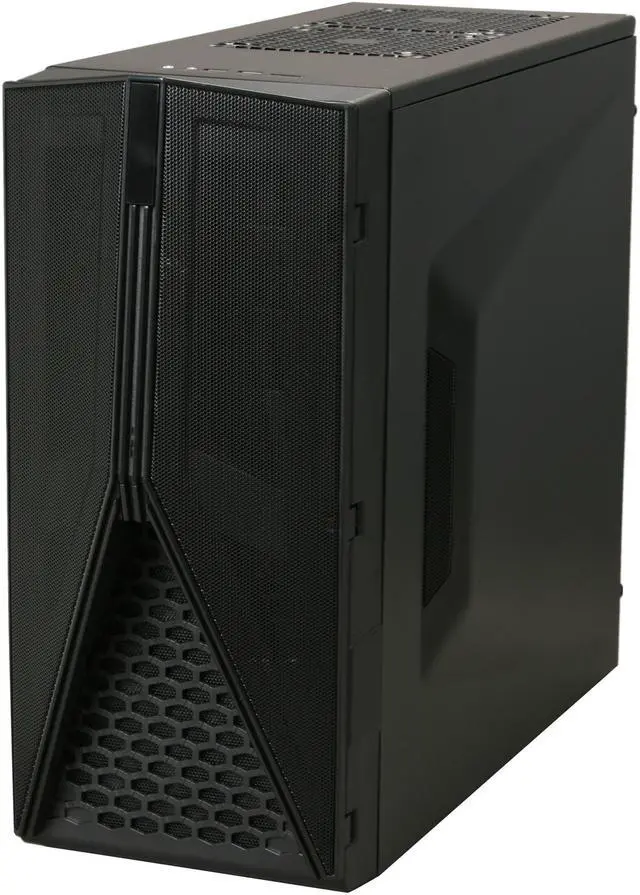 Alt view image 3 of 10 - NZXT Hades Crafted Series HADE-001BK Black Steel / Plastic ATX Mid Tower Computer Case