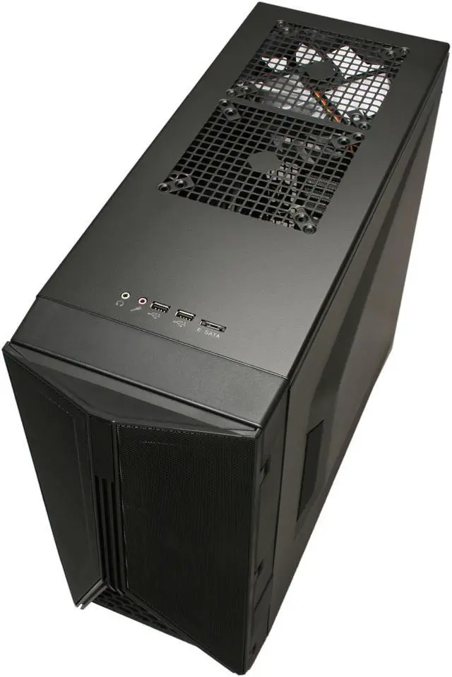 Alt view image 8 of 10 - NZXT Hades Crafted Series HADE-001BK Black Steel / Plastic ATX Mid Tower Computer Case