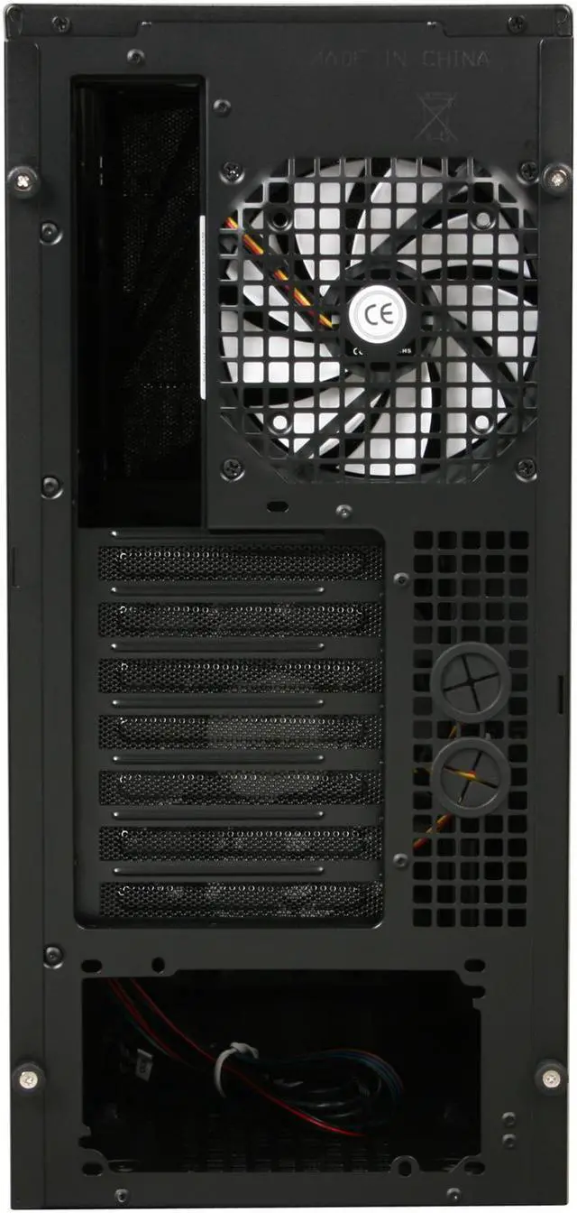 Alt view image 9 of 10 - NZXT Hades Crafted Series HADE-001BK Black Steel / Plastic ATX Mid Tower Computer Case