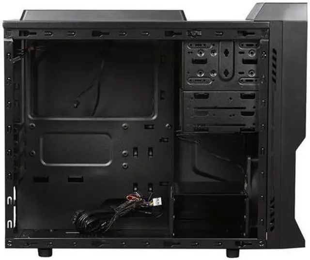 Alt view image 6 of 13 - NZXT Crafted Series Vulcan Black Steel / Plastic Gaming mATX Computer Case