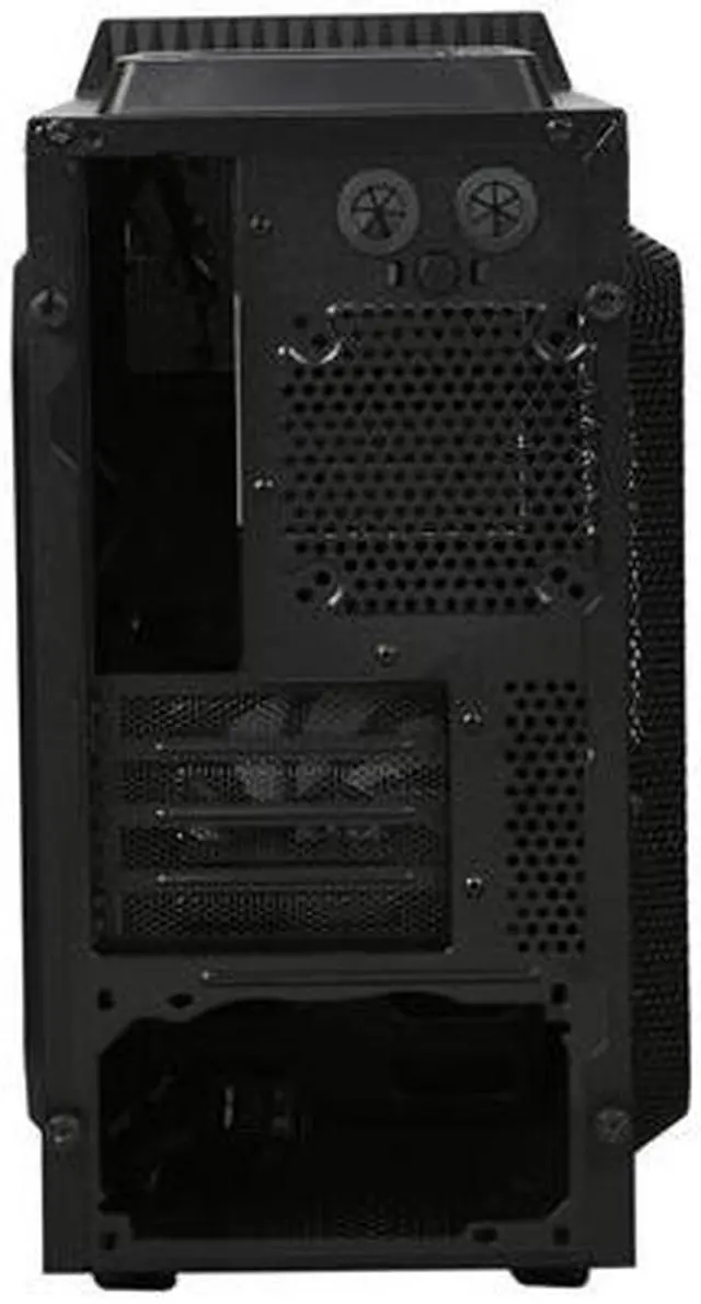 Alt view image 8 of 13 - NZXT Crafted Series Vulcan Black Steel / Plastic Gaming mATX Computer Case