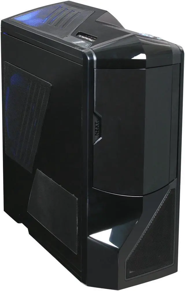Alt view image 2 of 10 - NZXT Phantom PHAN-001BK Black Steel / Plastic Enthusiast ATX Full Tower Computer Case