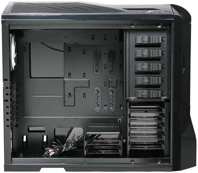 Alt view image 6 of 10 - NZXT Phantom PHAN-001BK Black Steel / Plastic Enthusiast ATX Full Tower Computer Case