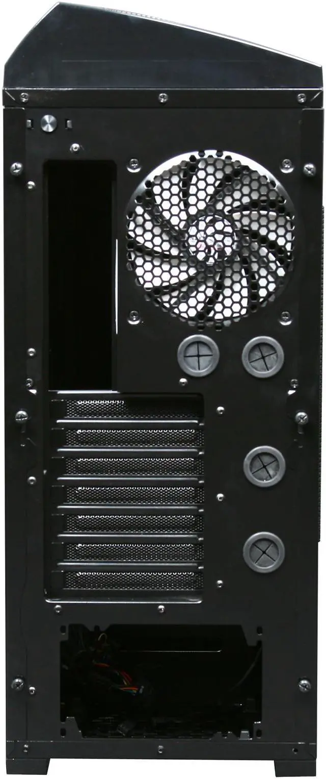 Alt view image 9 of 10 - NZXT Phantom PHAN-001BK Black Steel / Plastic Enthusiast ATX Full Tower Computer Case