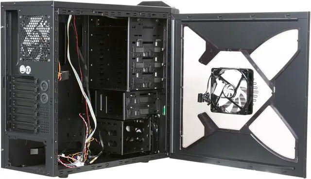 Alt view image 6 of 10 - NZXT Guardian 921 RB 921RB-001-RD Black SECC steel chassis Computer Case