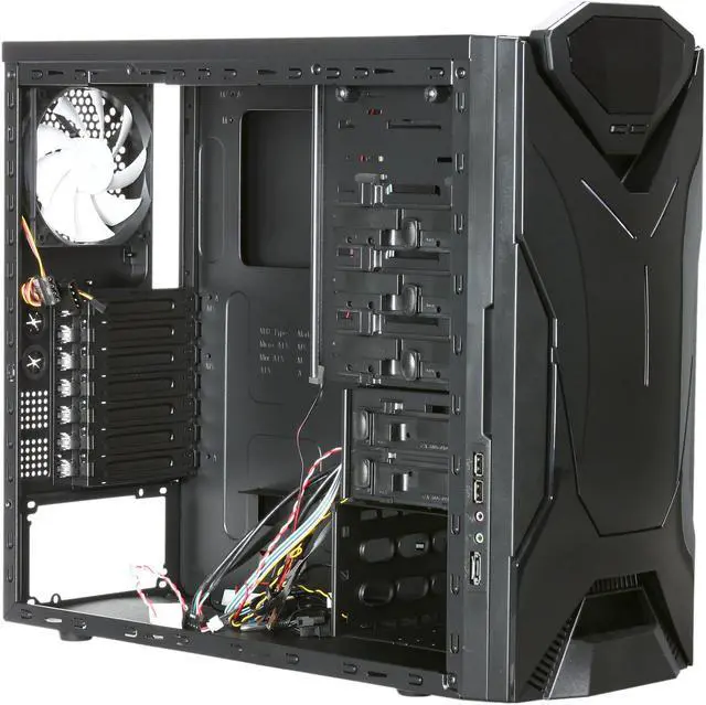 Alt view image 8 of 10 - NZXT Guardian 921 RB 921RB-001-RD Black SECC steel chassis Computer Case
